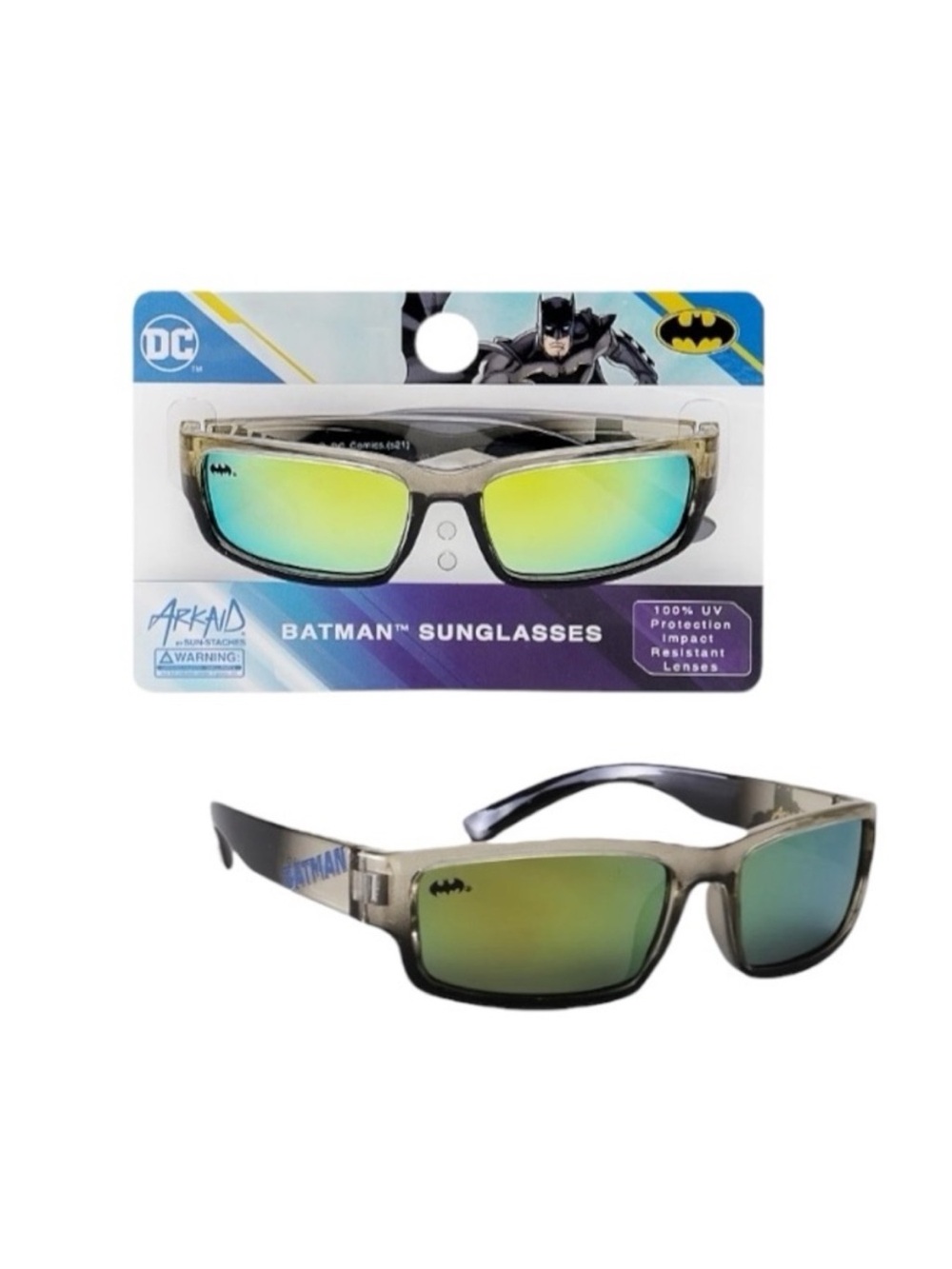 DC Comics Batman Sports Wrap Sunglasses